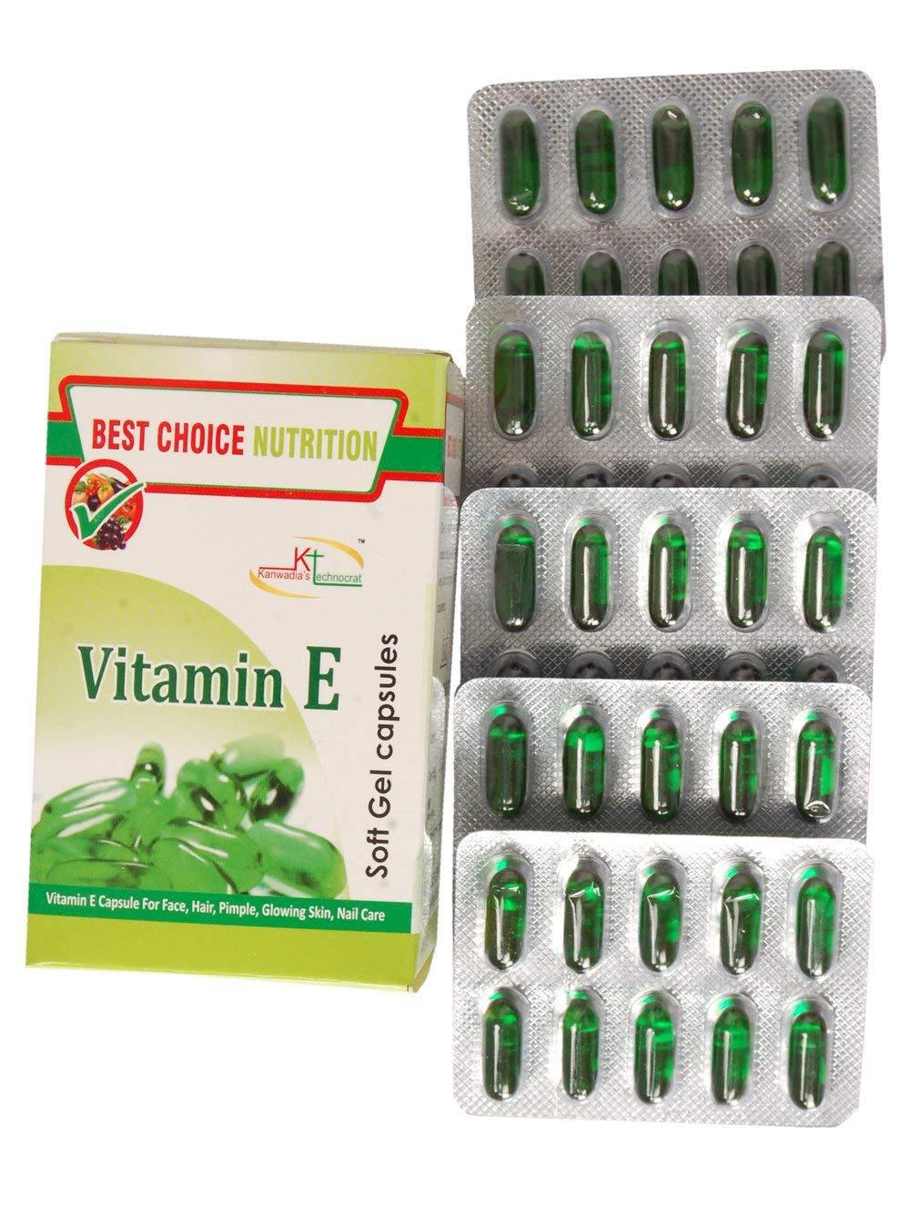 Best Choice Nutrition Vitamin E Capsule (50 capsule)
