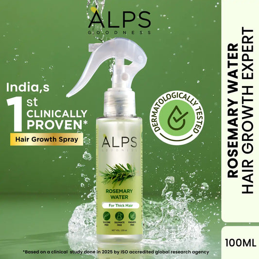 Alps Goodness Rosemary Water 100 ml) | Rosemary water for hair | Hair Spray for Regrowth | Hair Growth Expert | Viral Rinse